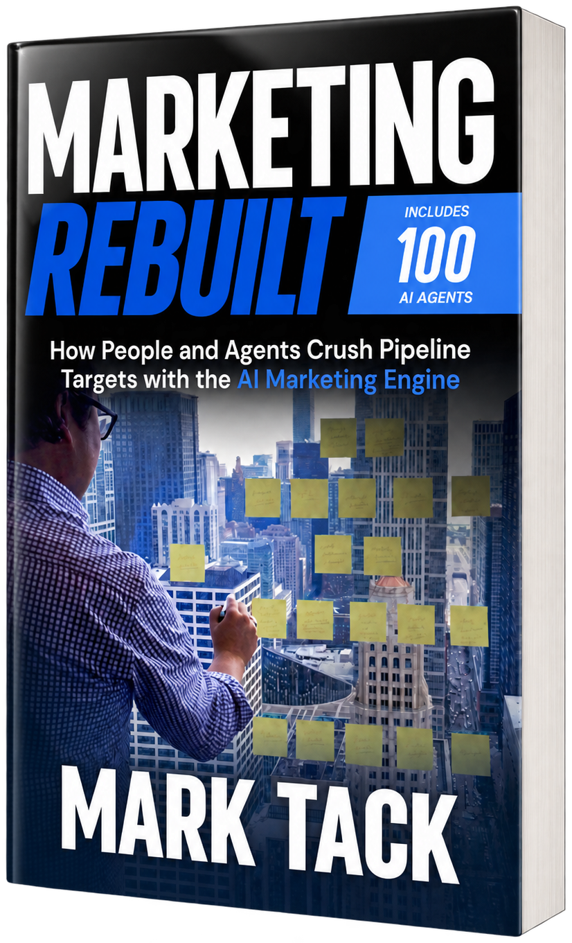 Marketing Rebuilt by Mark Tack, book cover